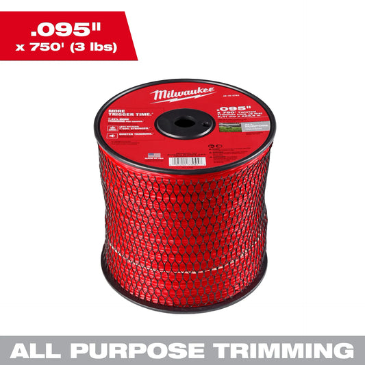 Milwaukee .095" Twisted Trimmer Line