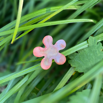 Small Natural Copper Flowers
