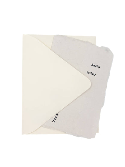 Happiest birthday wishes dandelion card