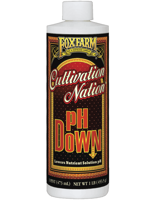 Fox Farm Cultivation Nation PH Down Liquid 2lb.