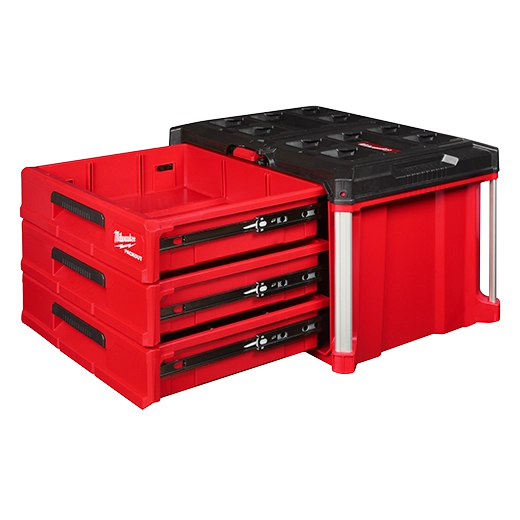 Milwaukee PACKOUT™ 3-Drawer Tool Box