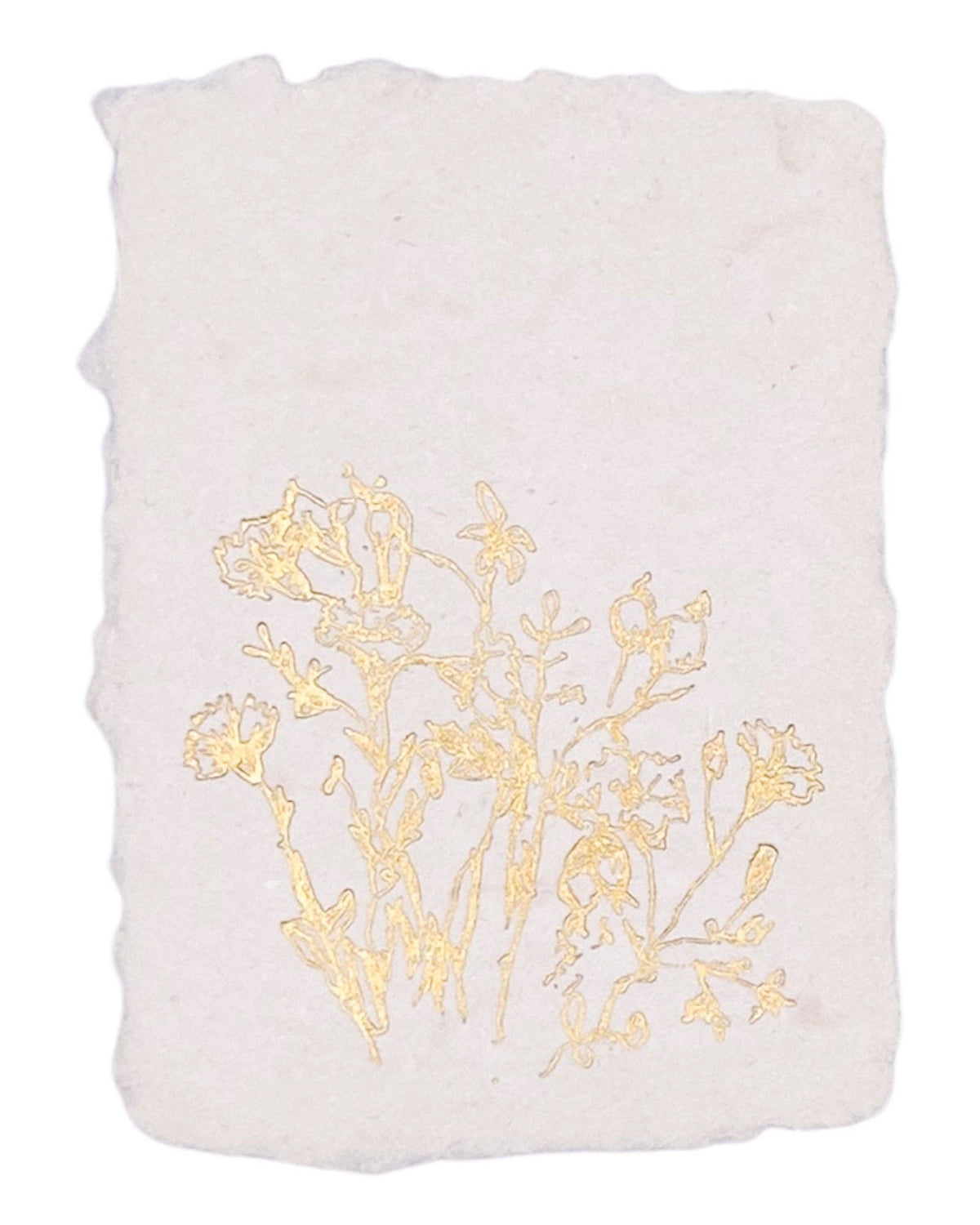 Golden meadow notecard