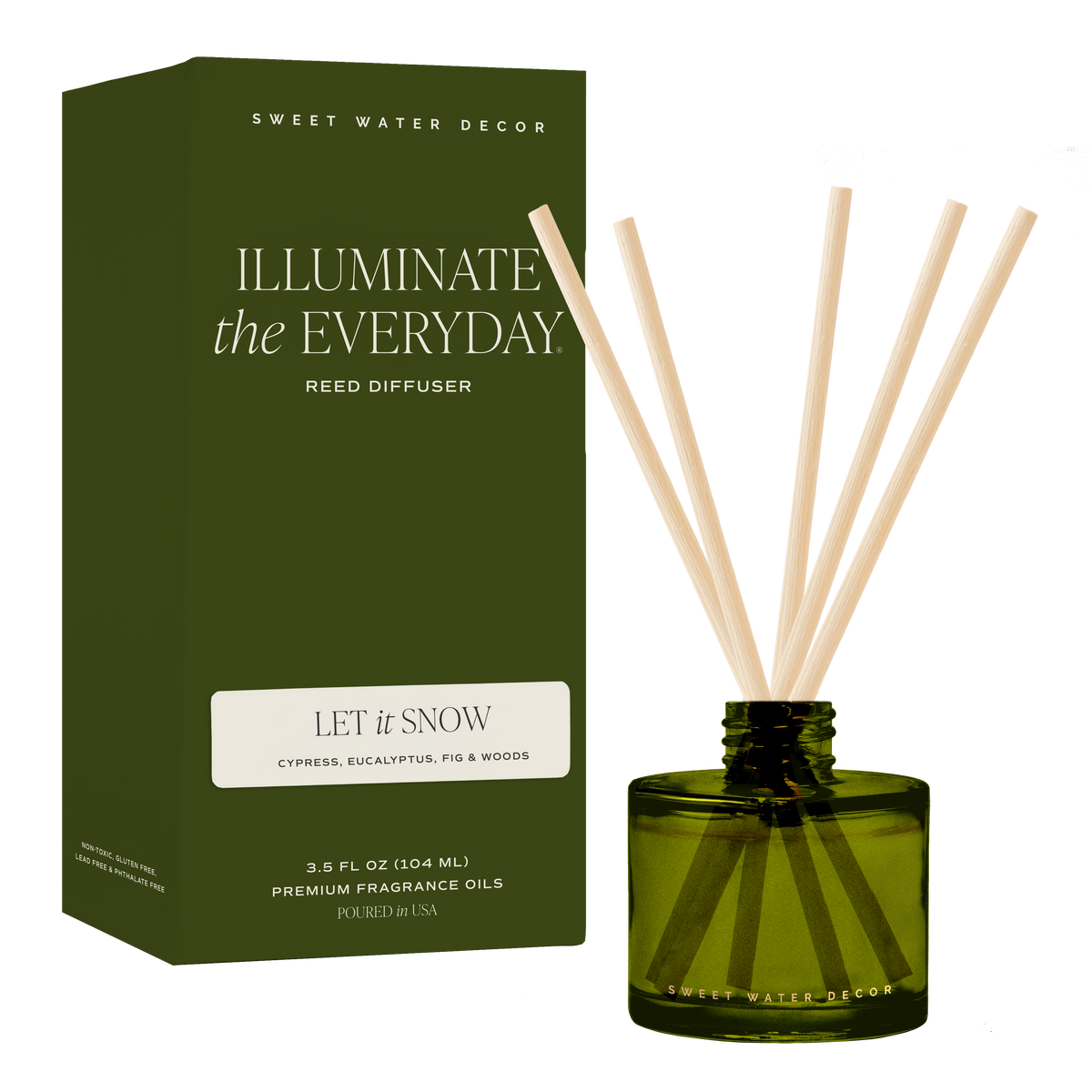 *NEW* Let It Snow Reed Diffuser - Christmas Decor & Gifts