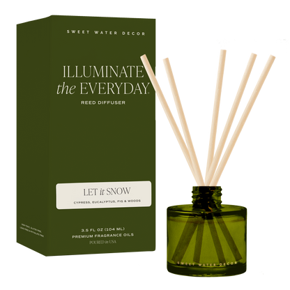 *NEW* Let It Snow Reed Diffuser - Christmas Decor & Gifts