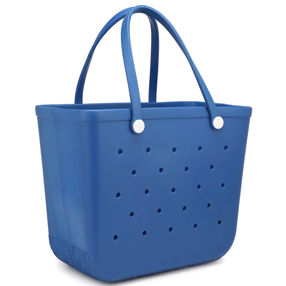RUBBER BEACH WATERPROOF TOTE BAG