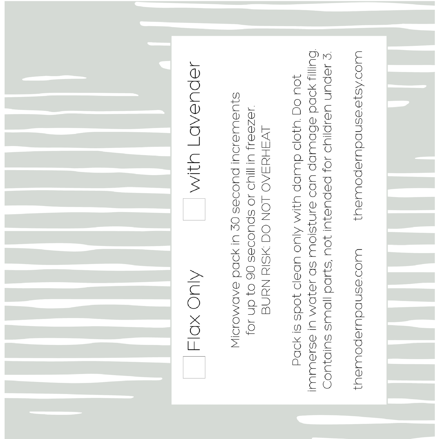 Eye Pillow - Zen Garden Collection