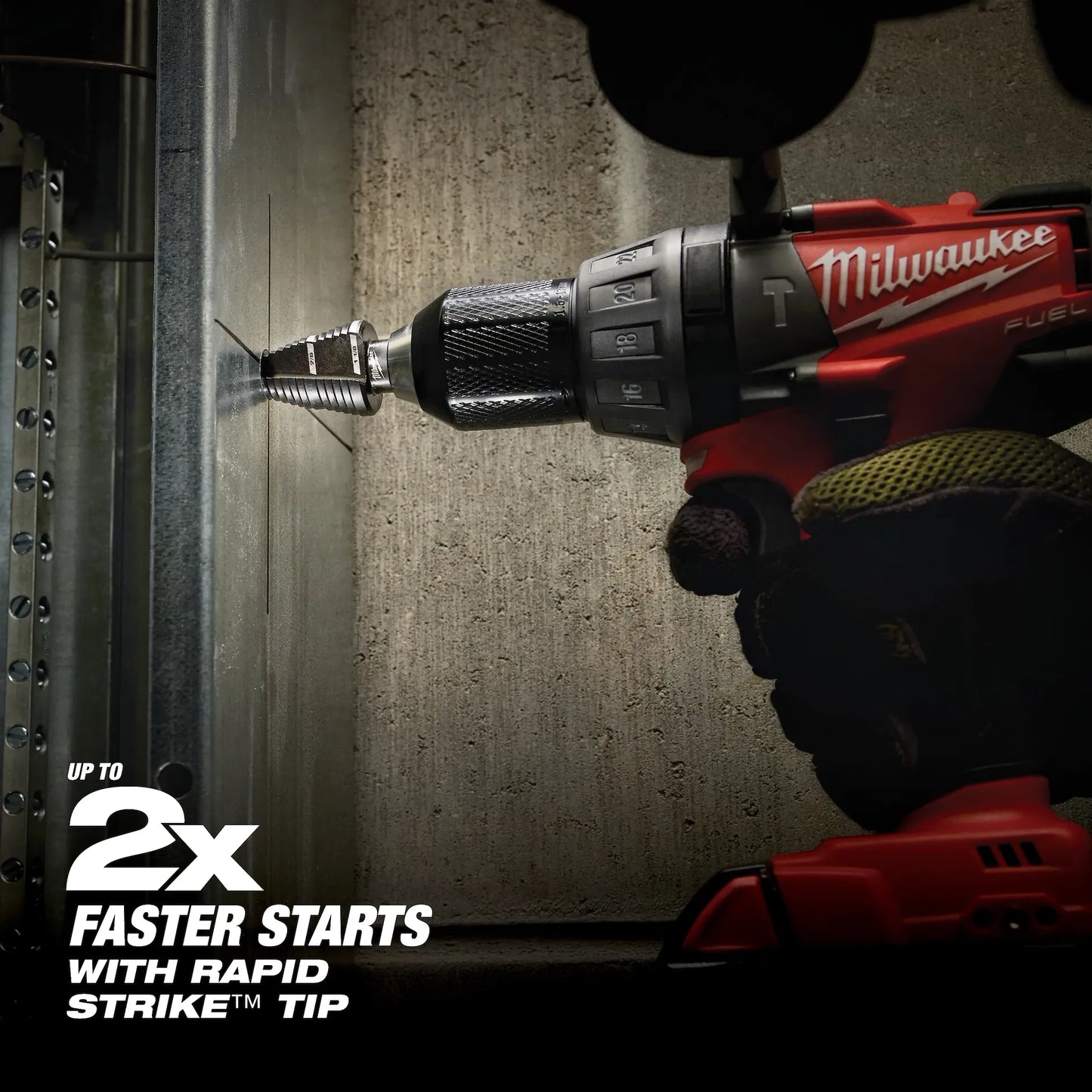 Milwaukee 3PC Step Drill Bit Set