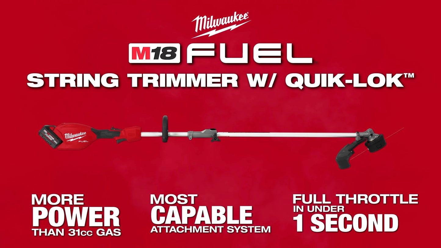 Milwaukee M18 FUEL™ String Trimmer w/ QUIK-LOK™ Kit