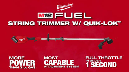 Milwaukee M18 FUEL™ String Trimmer w/ QUIK-LOK™ Kit
