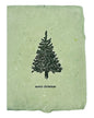 Merry christmas tree card