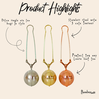 Stainless Steel Tea Strainer | Tea Bestseller