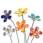 Small Copper Enamel Flowers