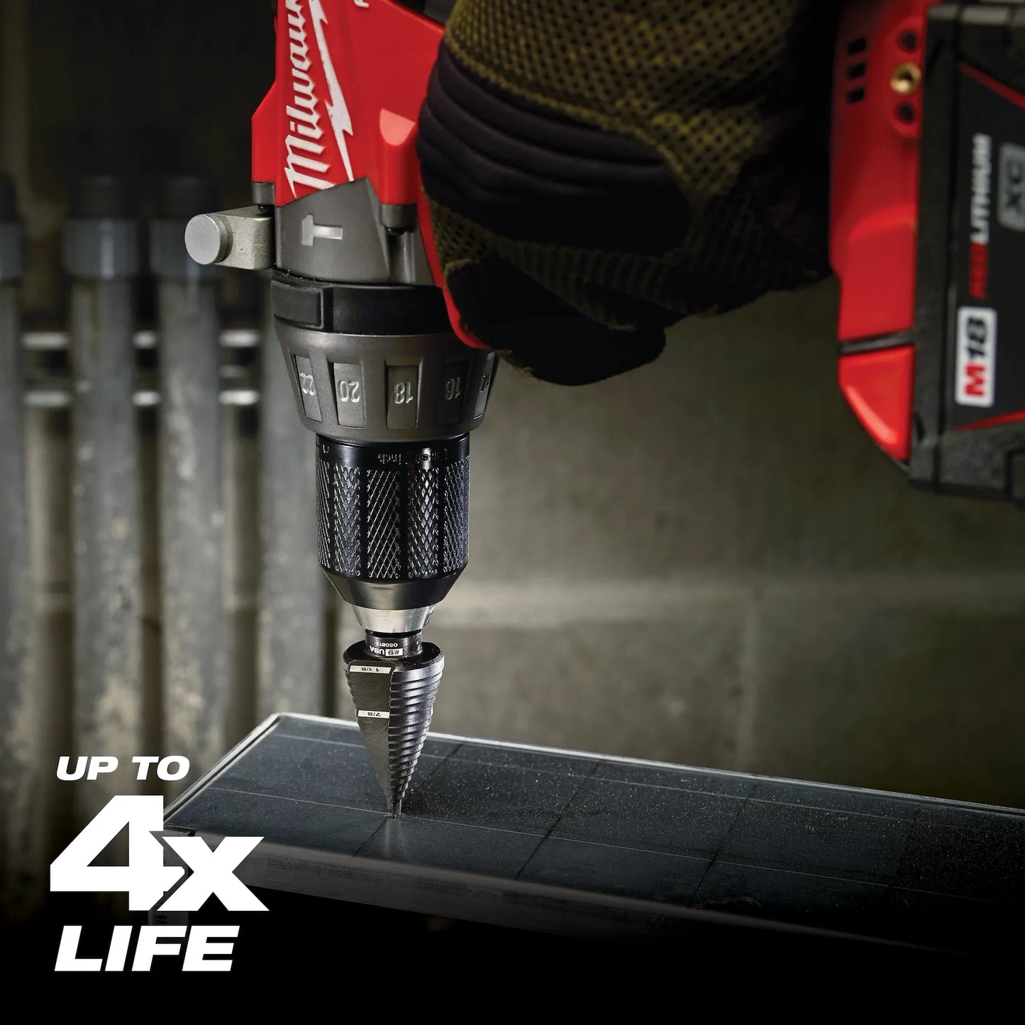 Milwaukee 3PC Step Drill Bit Set