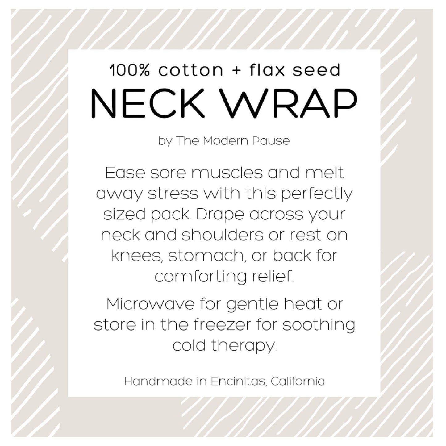 Neck Wrap - Zen Garden Collection