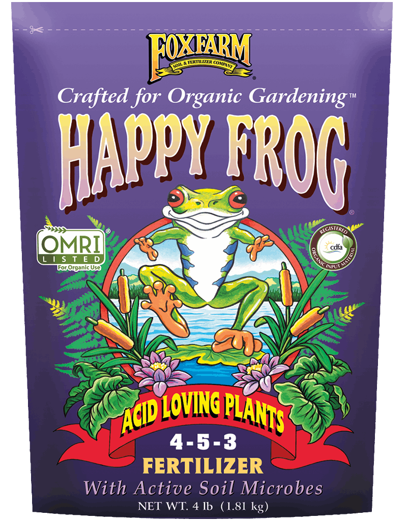 Fox Farm Happy Frog Acid Loving Plants Fertilizer 4lb.