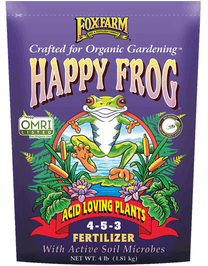 Fox Farm Happy Frog Acid Loving Plants Fertilizer 4lb.