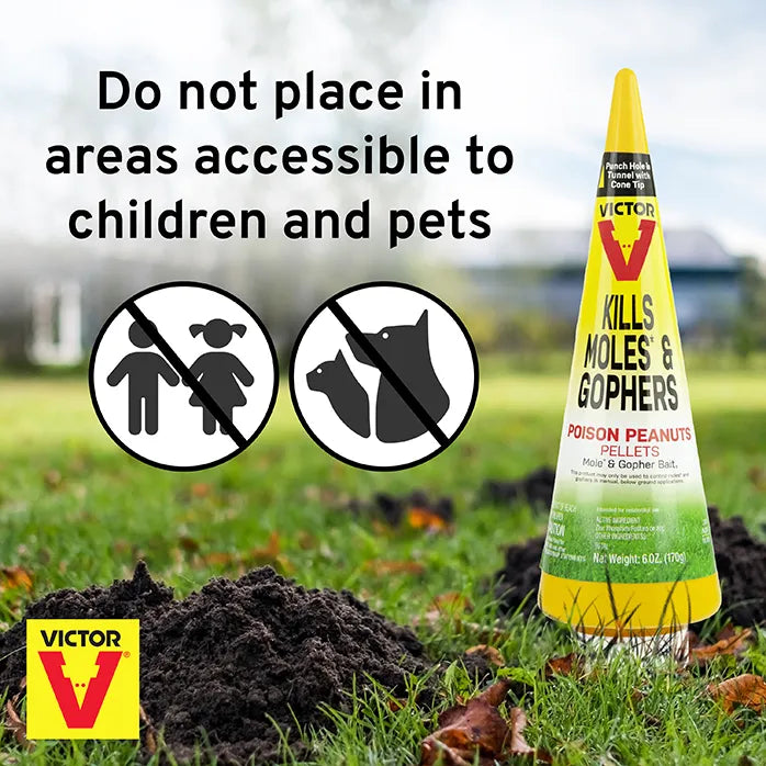 Victor® Mole & Gopher Poison Peanuts