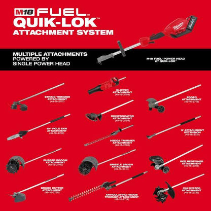 Milwaukee M18 FUEL™ QUIK-LOK™ Articulating Hedge Trimmer Attachment
