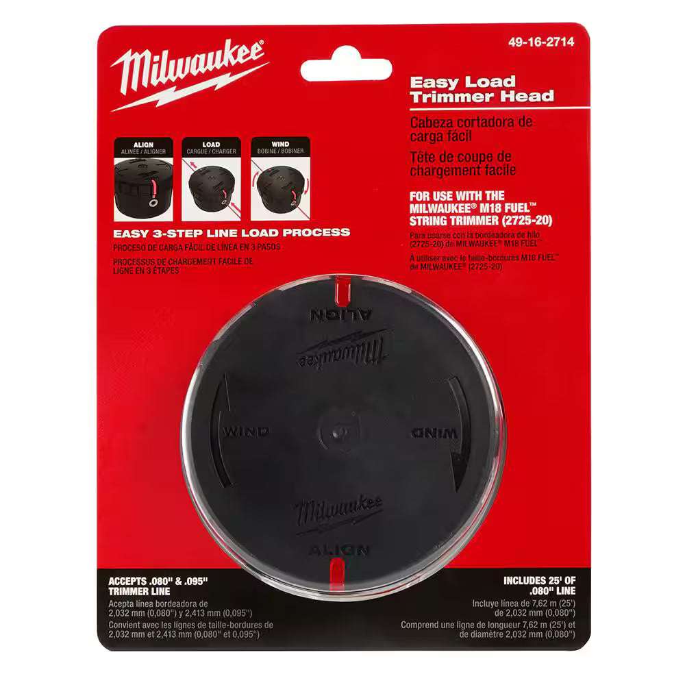 Milwaukee Easy Load Trimmer Head