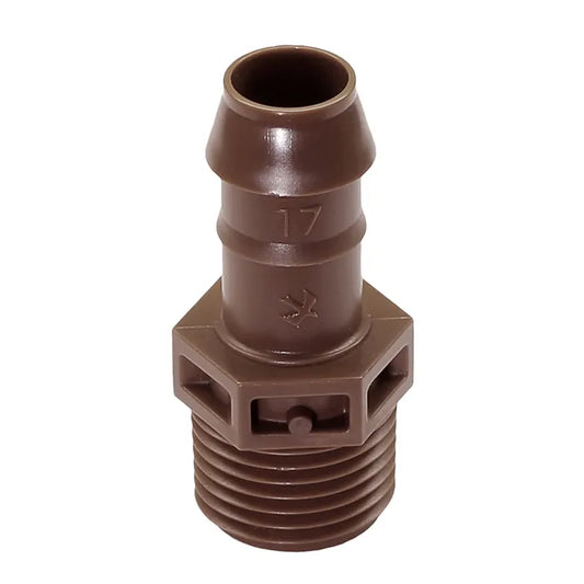 Rain Bird Barb Male Adapter - 17mm x 1/2 in. NPT