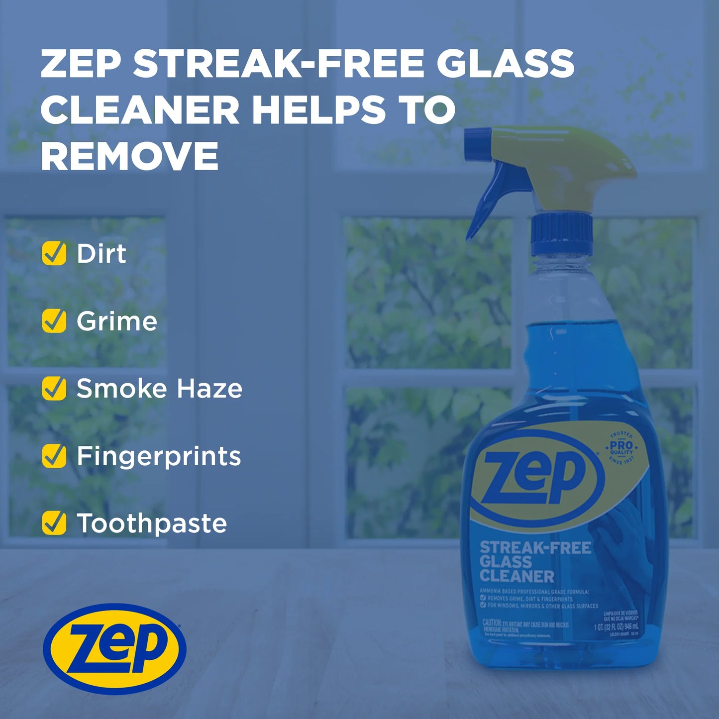 Zep Streak-Free Glass Cleaner