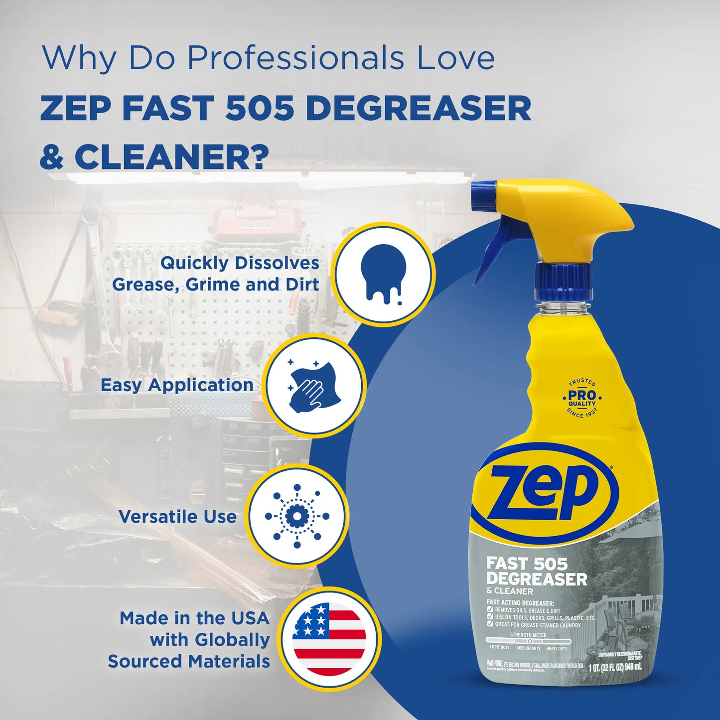 Zep Fast 505 Degreaser