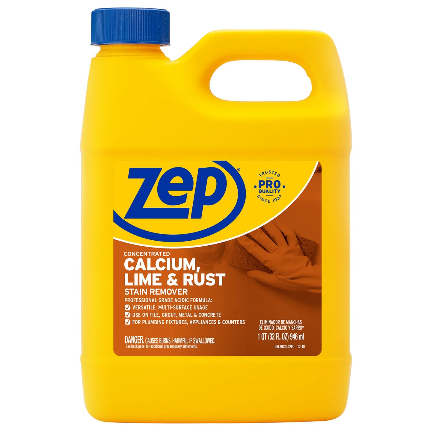 Zep Concentrated Calcium, Lime, Rust Remover