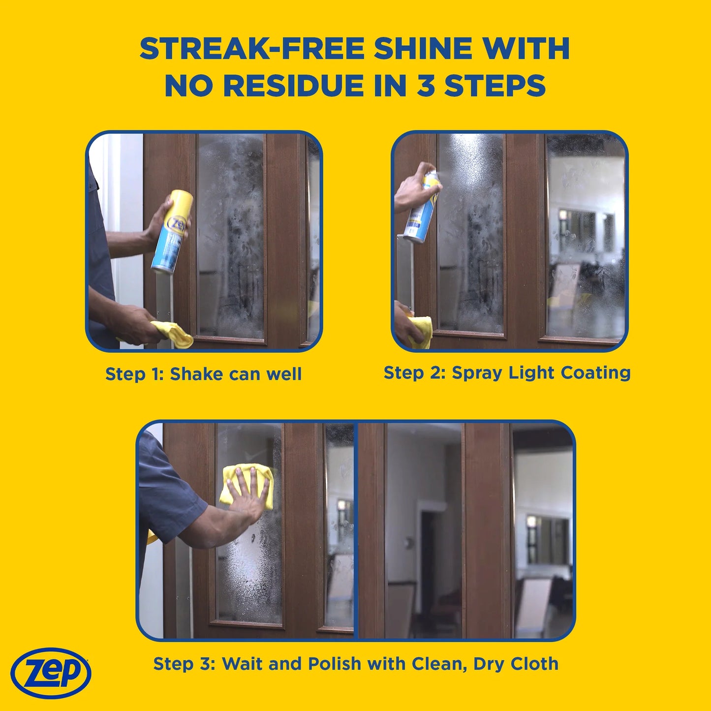 Zep Foaming Glass Cleaner